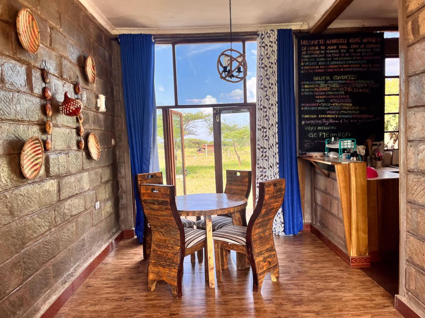 Amboseli Glass House Oloitokitok Exterior photo
